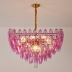 Fuchsia Prism Empire Chandelier