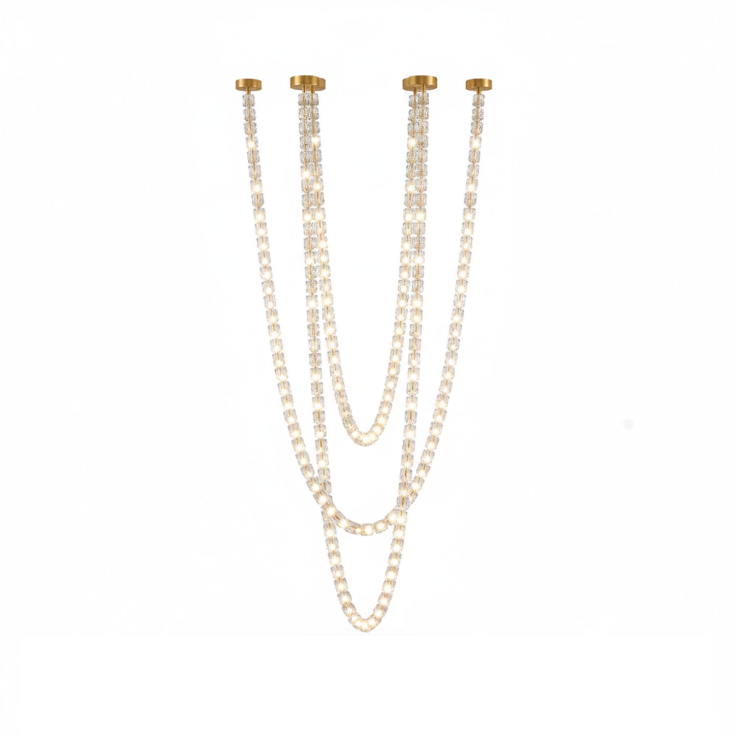 Gabriel Gold Chandelier