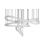 Gabriel Ceiling fixture Chandelier B