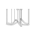 Gabriel Candelabrum Chandelier D
