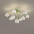 Garden Flower Overhead fixture Ceiling Lamp