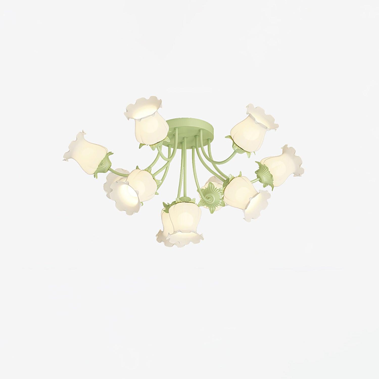 Garden Flower Overhead fixture Ceiling Lamp