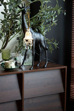 Giraffe Royale Sculpture Floor Lamp