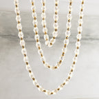 Glass Chain Chandelier