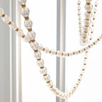 Glass Chain Chandelier