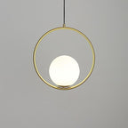 Mila Brass Drop light Pendant Light