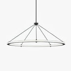 Cascading Ring Circle Pendant Lamp