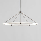 Cascading Ring Circle Pendant Lamp
