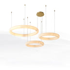 Halo di Pietra Alabaster Chandelier
