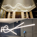 Halti Necklace Acrylic Chandelier