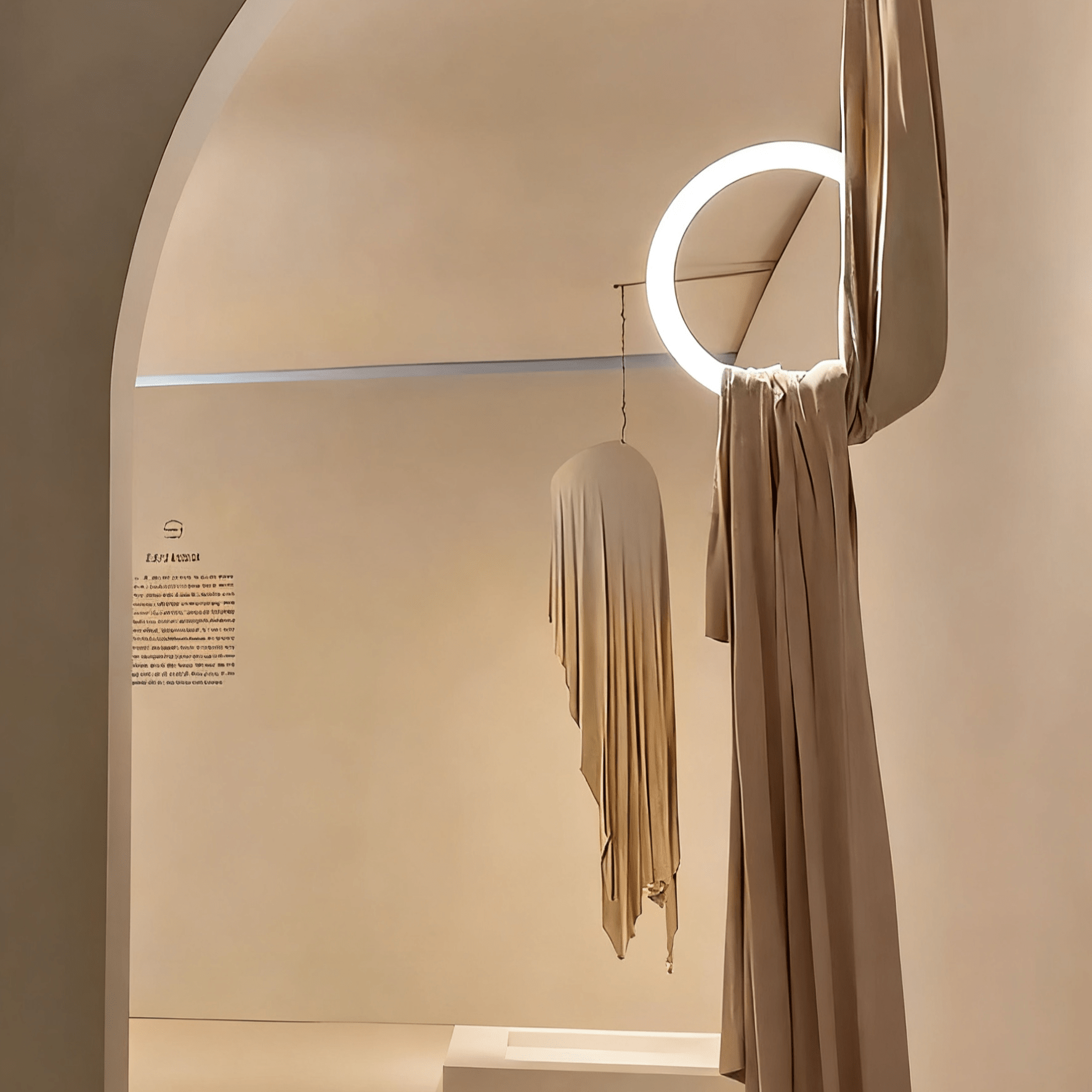 Hammock Fabric Pendant Light