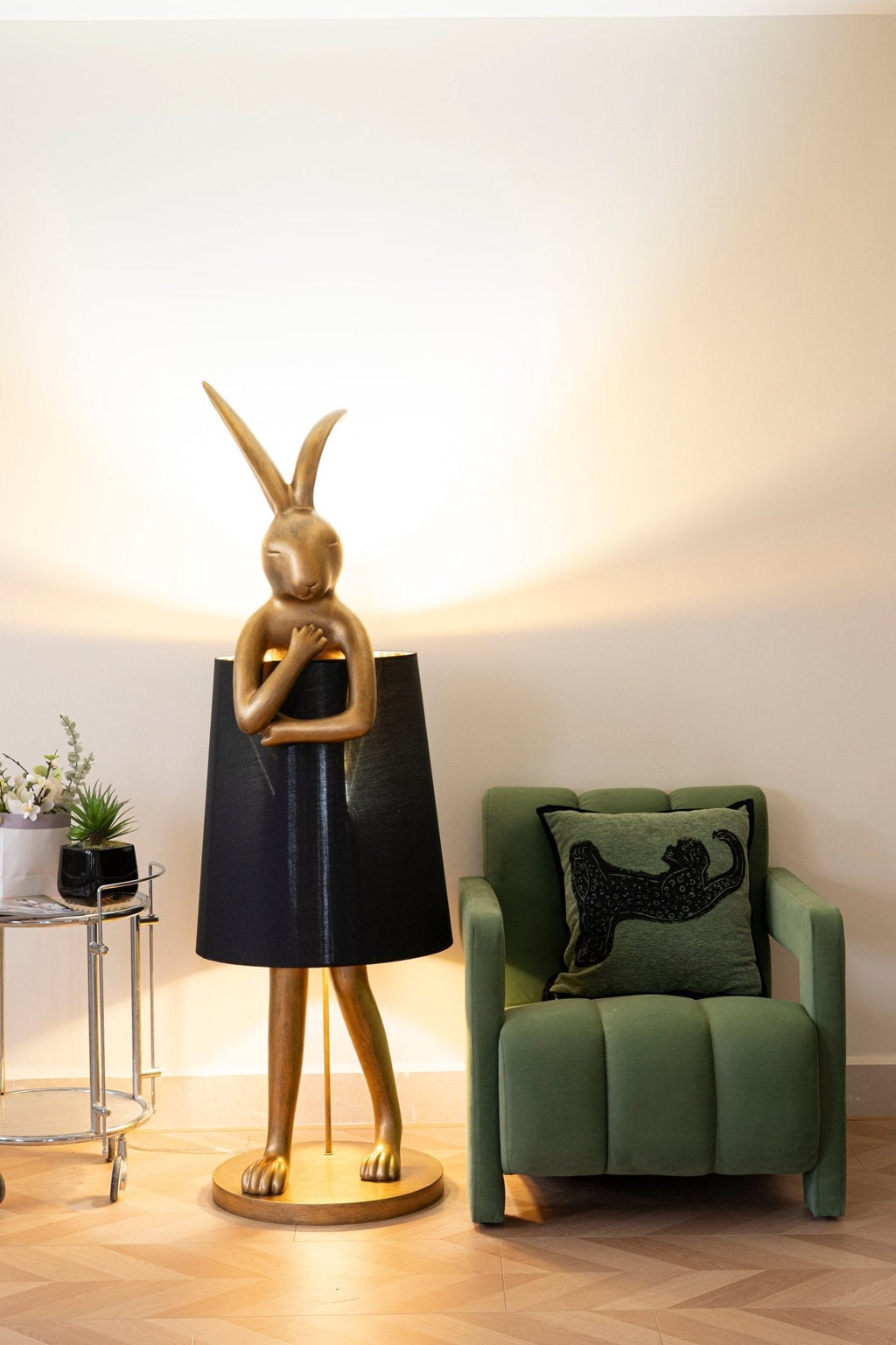 Hare Silhouette Table Lamp
