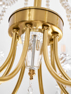 Imperial Pearl Crystal Chandelier