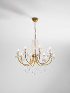 Imperial Pearl Crystal Chandelier