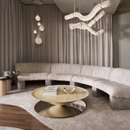 Streamlined Alabaster Pendant Lamp