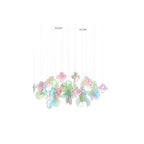 Iris Iridescent Blossom Chandelier