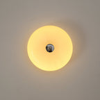 Ivory Ripple Ceiling Light