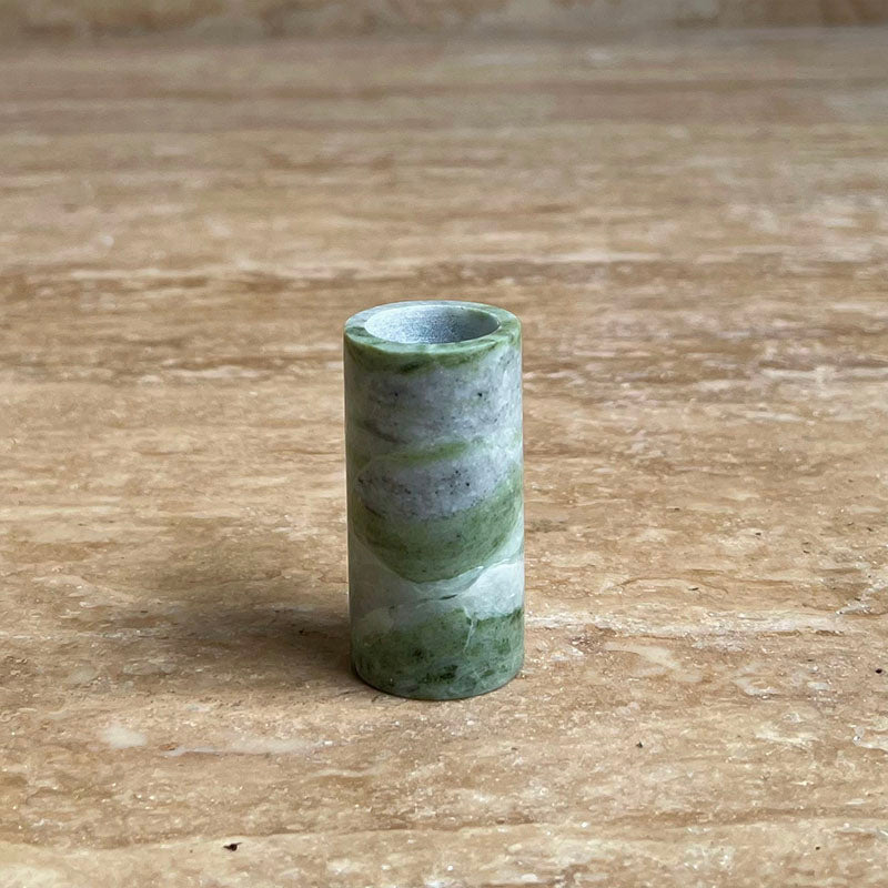 Jade Candle Holder