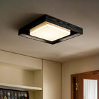 Kurin Wood Frame Ceiling Light