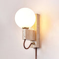Atlas Globe Wall Sconce