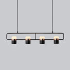 Adjustable Glass Pendant Light