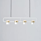Adjustable Glass Pendant Light
