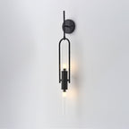 Long Arc Glass Wall Lamp