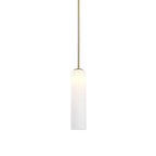Long Tube Glass Pendant Light