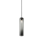 Long Tube Glass Pendant Light