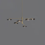 Lotus Leaves Glass Chandelier