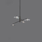 Lotus Leaves Glass Chandelier