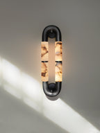 Luma Arc Twin Alabaster Sconce