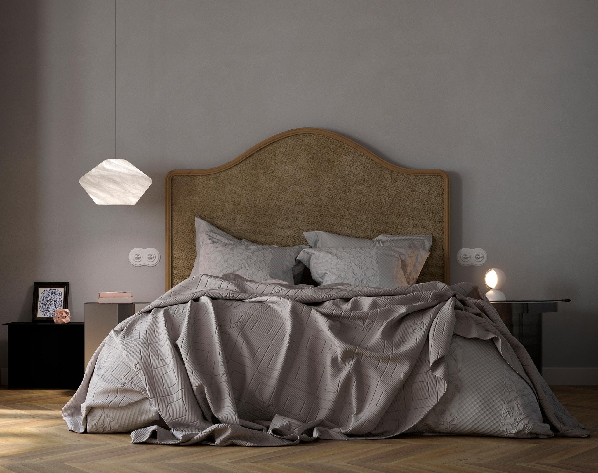 Alabaster Veil Pendant Light