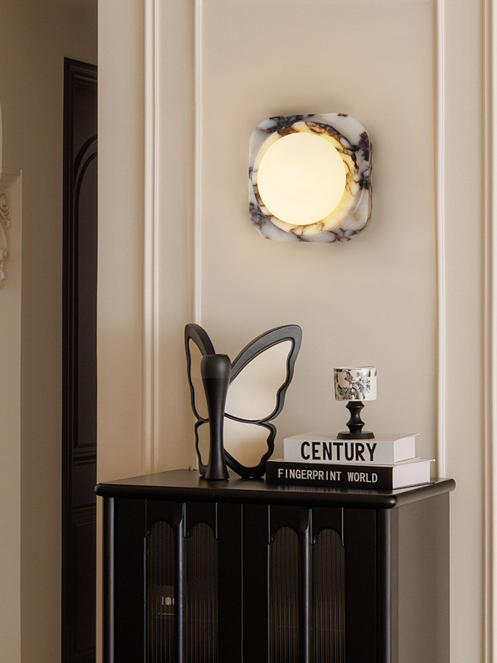 Lunar Marble Wall Light