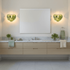 Lunaria Disc Murano Wall Lamp