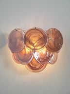 Lunaria Disc Murano Wall Lamp