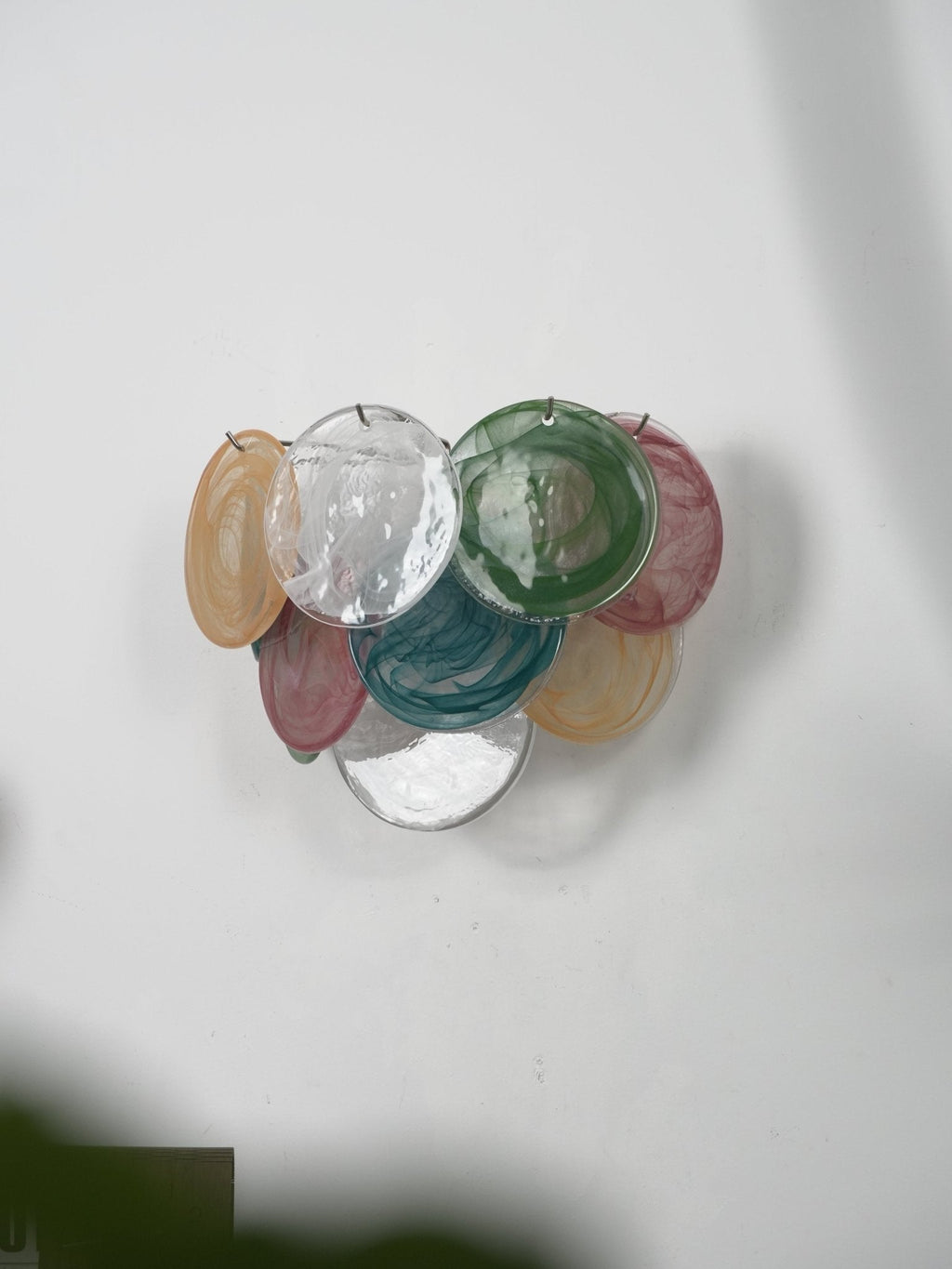 Lunaria Disc Murano Wall Lamp