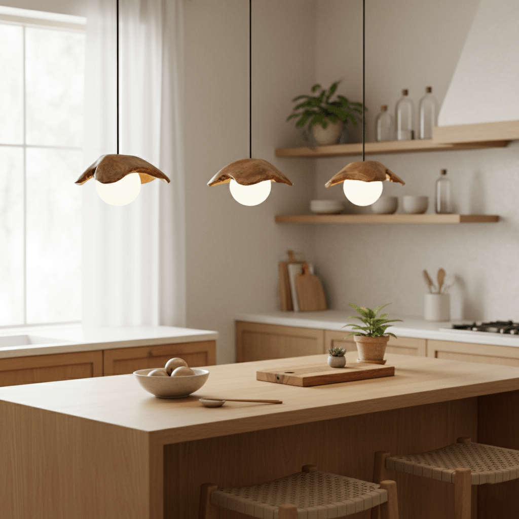 Lunawood Halo Pendant Lamp