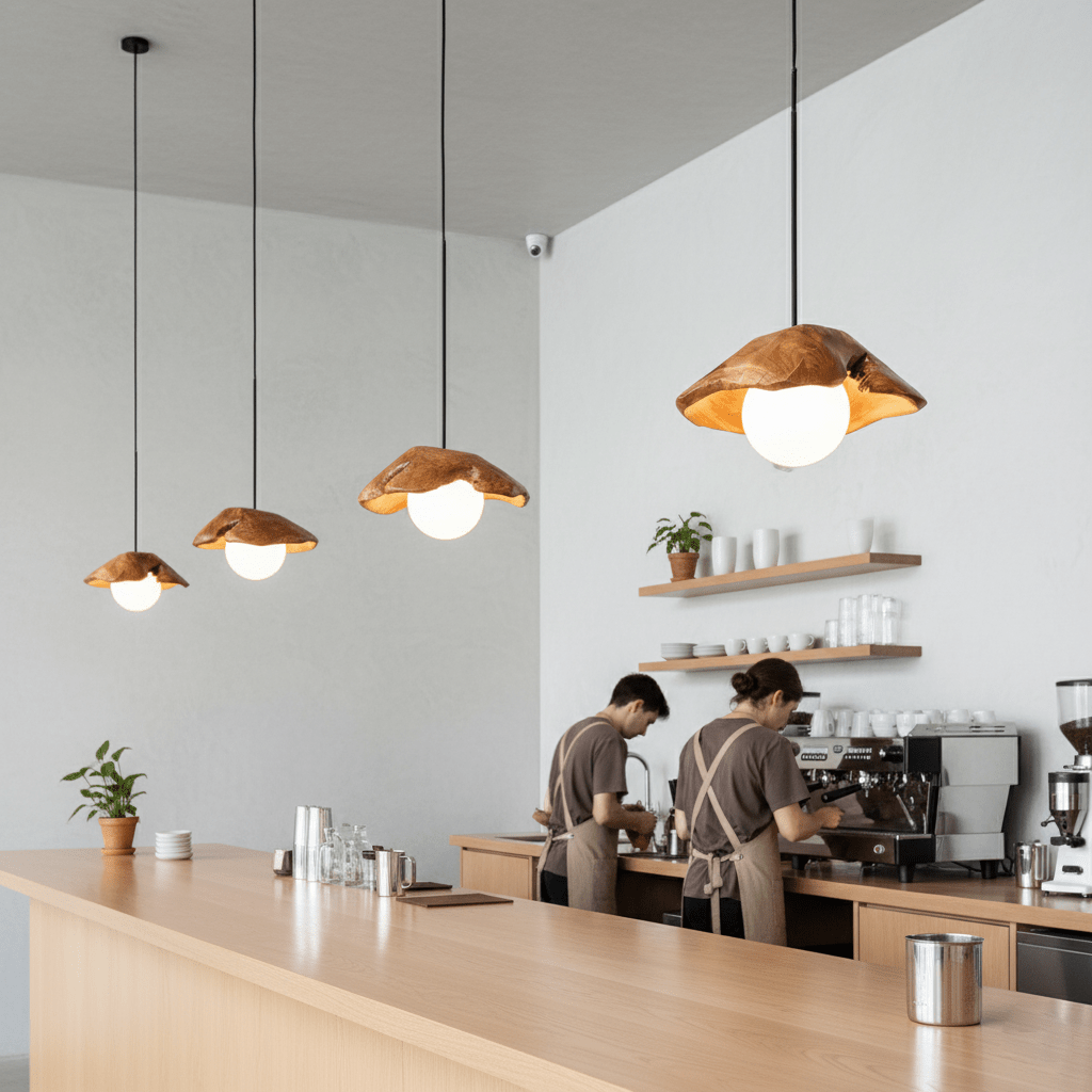 Lunawood Halo Pendant Lamp
