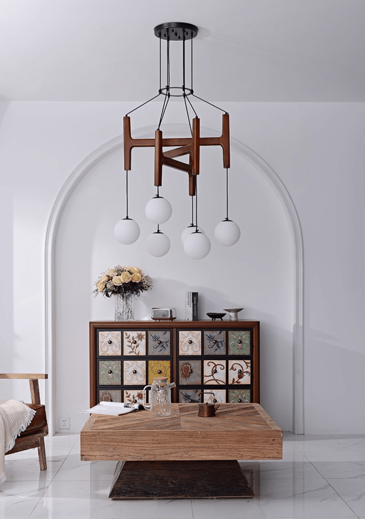 Lunna Orb Chandelier