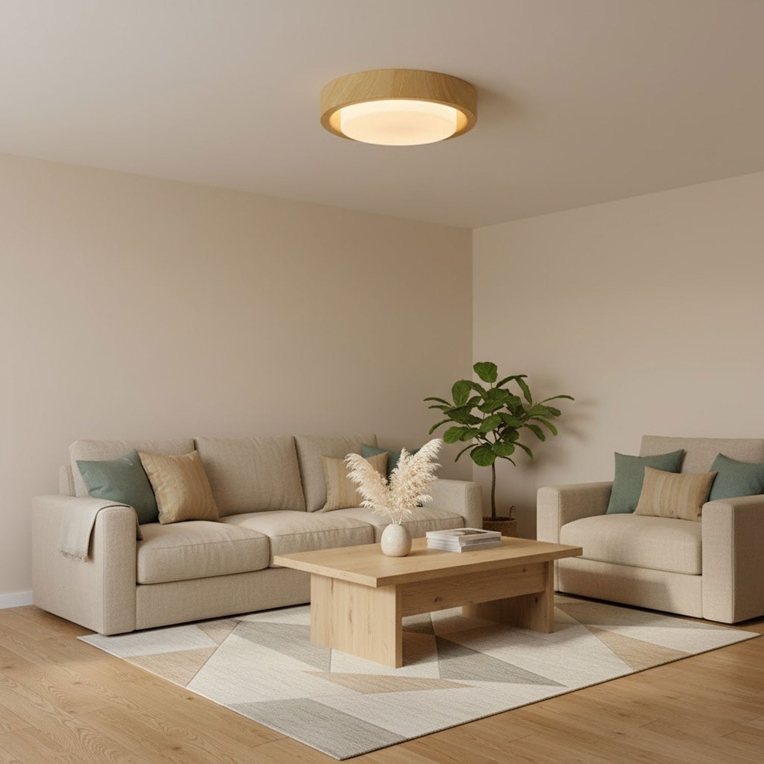 Lunor Ring Ceiling Light