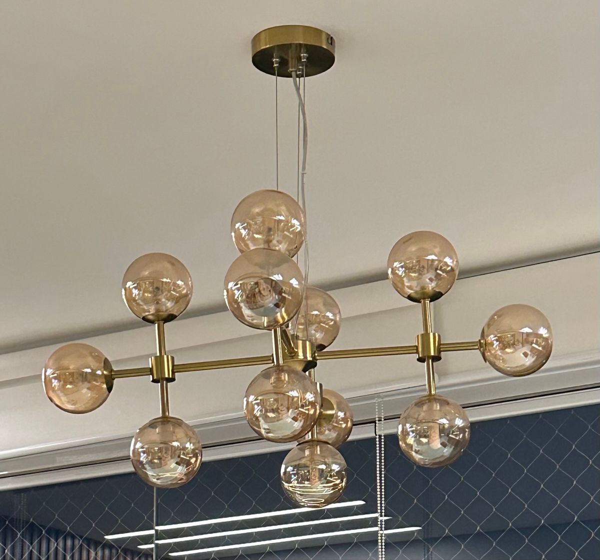 Lustre Pendente Quality Link Pd987 Bronze G9 Bivolt