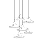 Manta Drift Chandelier