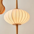 Mantis Wood Torchiere Lamp Floor Lamp