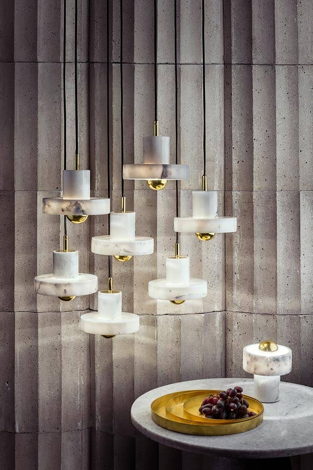 Marble Aura Drop light Pendant Lamp
