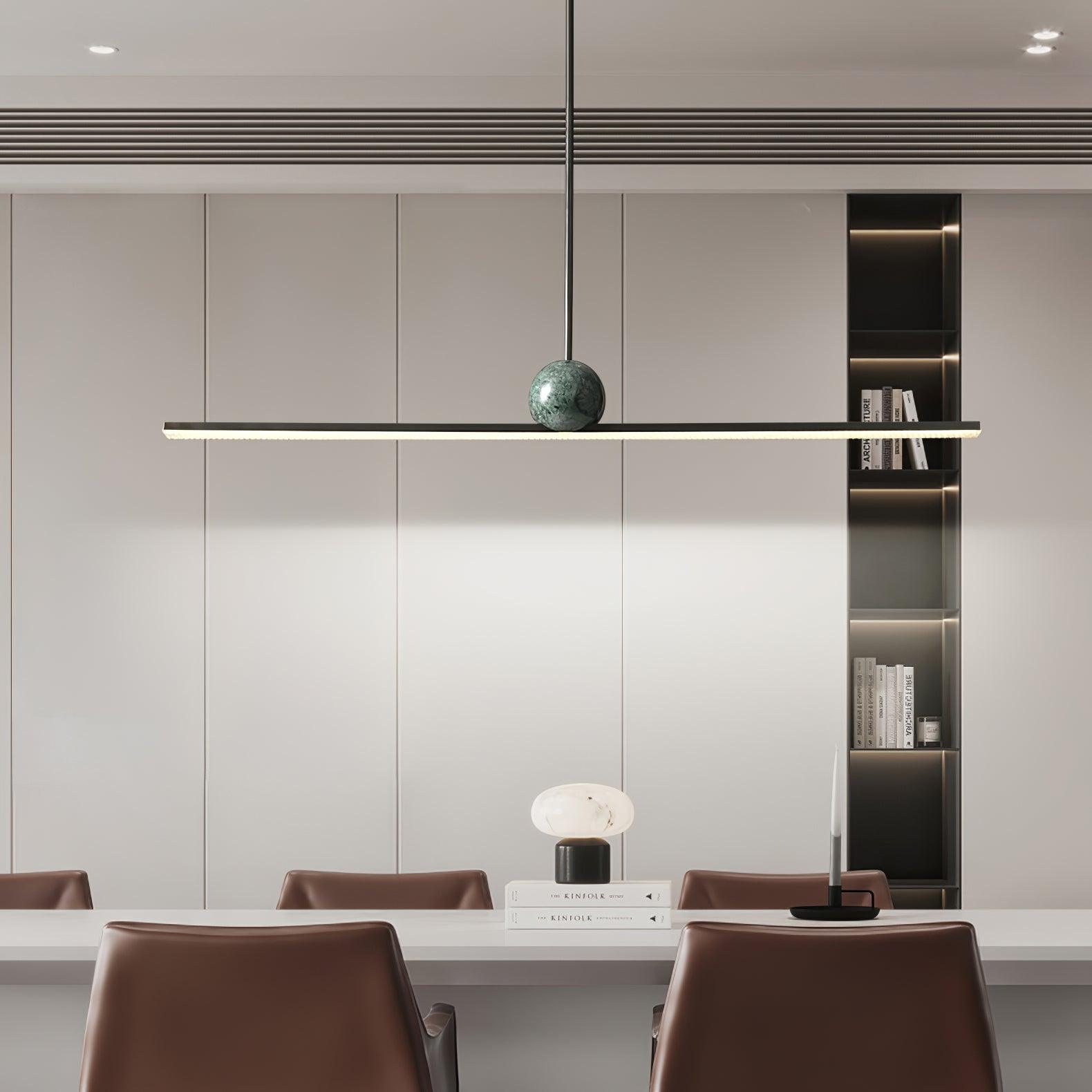 Marble Linear Ceiling light fitting Pendant Lamp