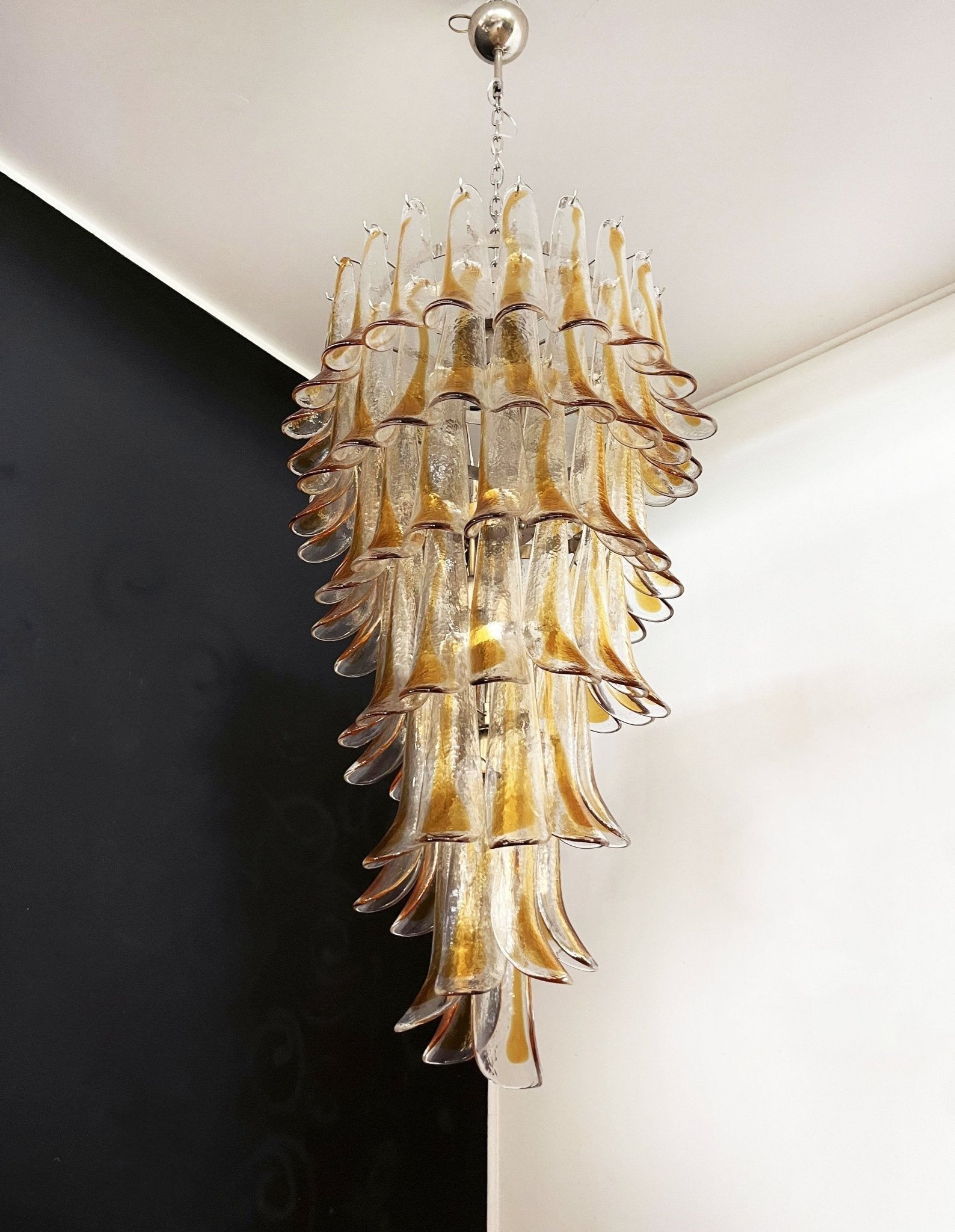 Marigold Murano Crown Chandelier