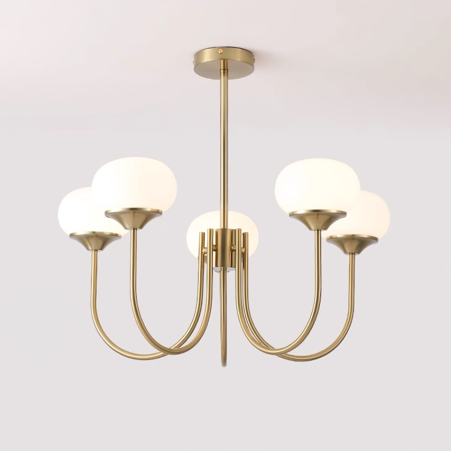 Marshmallow Crown Chandelier