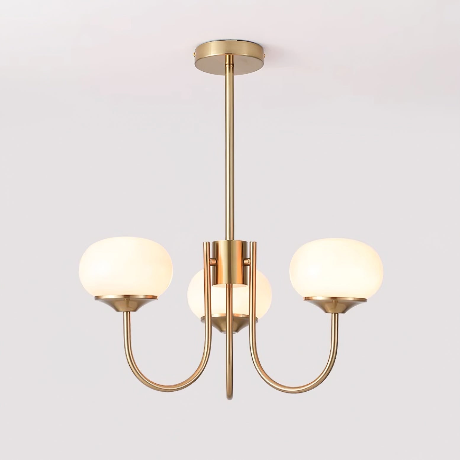 Marshmallow Crown Chandelier