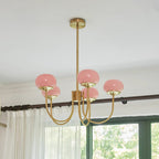 Marshmallow Crown Chandelier
